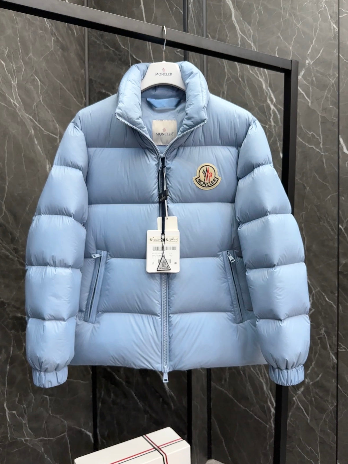 Moncler Down Jacket – Sky Blue