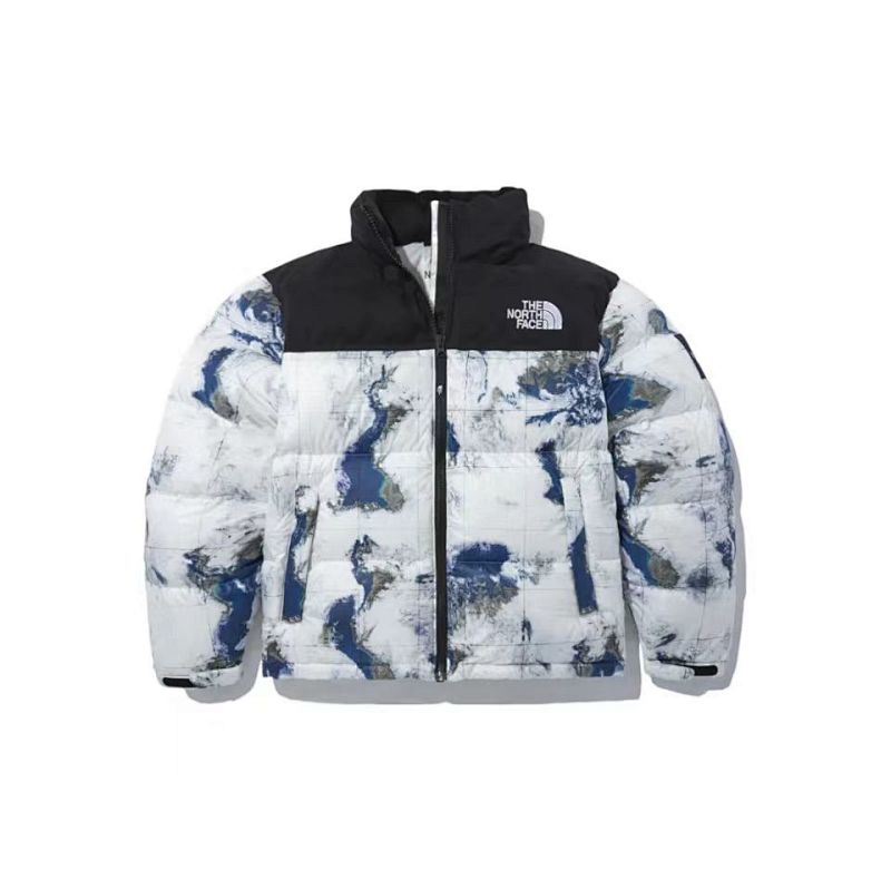 The North Face Earth-Tone Quilted Jacket