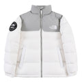 The North Face 1992 Stand-Collar Down Puffer Jacket | White & Gray