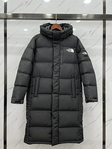 The North Face Unisex Long Hooded Puffer Coat | Black
