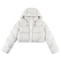 lululemon Women's Wunder Puff Cropped Puffer Jacket – Off-White