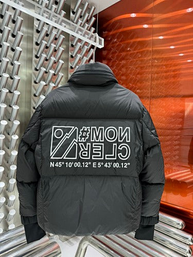 Moncler Verdons Stand-Collar Down Puffer Jacket – Black