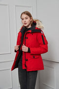 Canada Goose Women’s Hooded Parka | Red