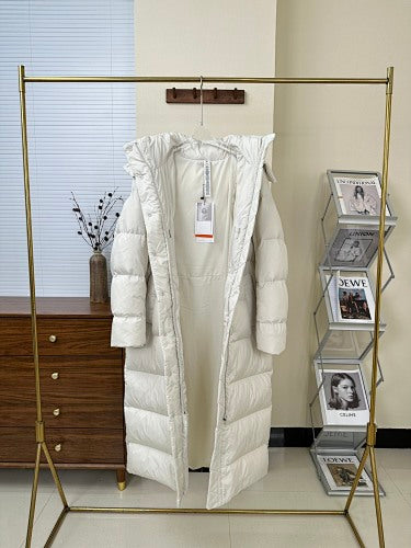 lululemon Women's Wunder Puff Long Puffer Coat – Off-White