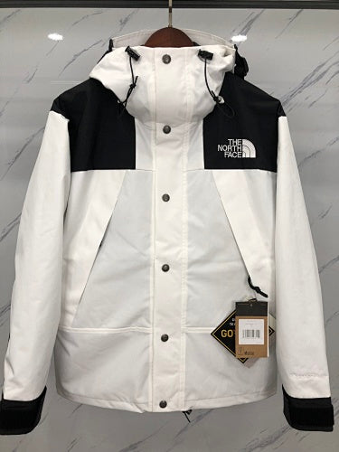 The North Face 1990 Hooded Jacket – White & Black
