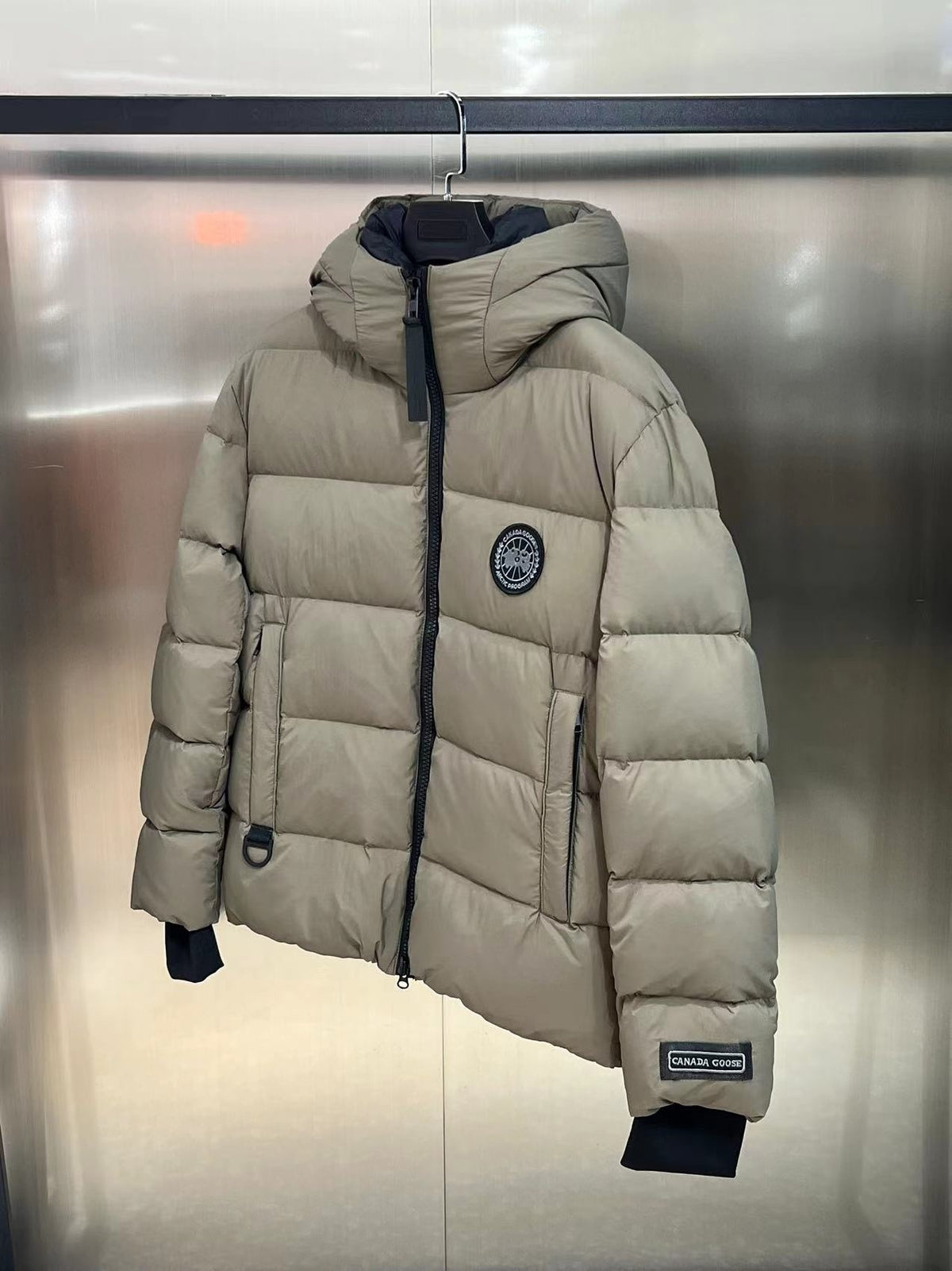 Canada Goose Black Label Down Jacket – Taupe