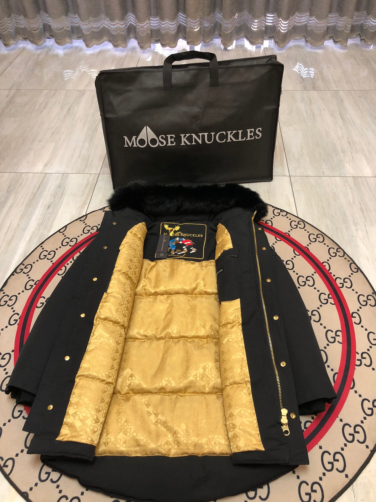 Moose Knuckles Men’s Long Down Parka