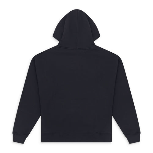 Black Goth Logo Hoodie