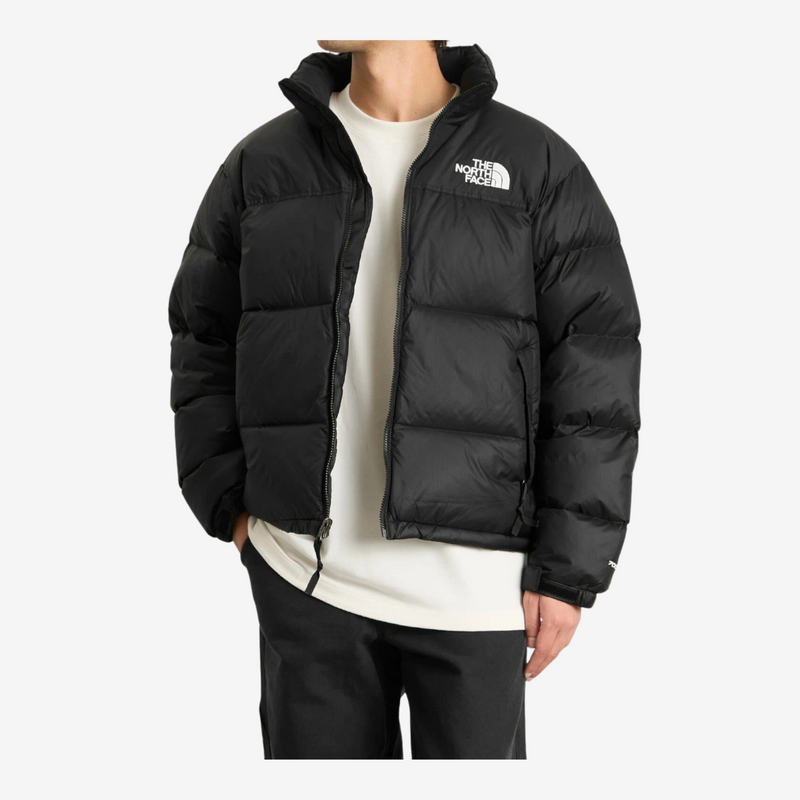The North Face Down Bomber Jacket in Black