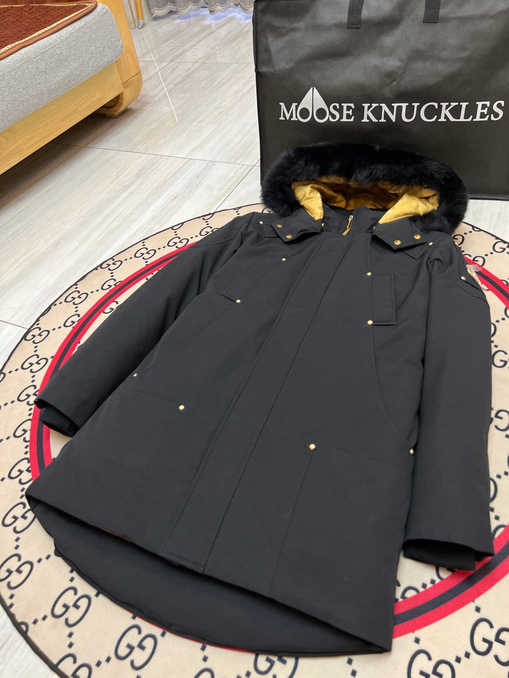 Moose Knuckles Men’s Long Down Parka