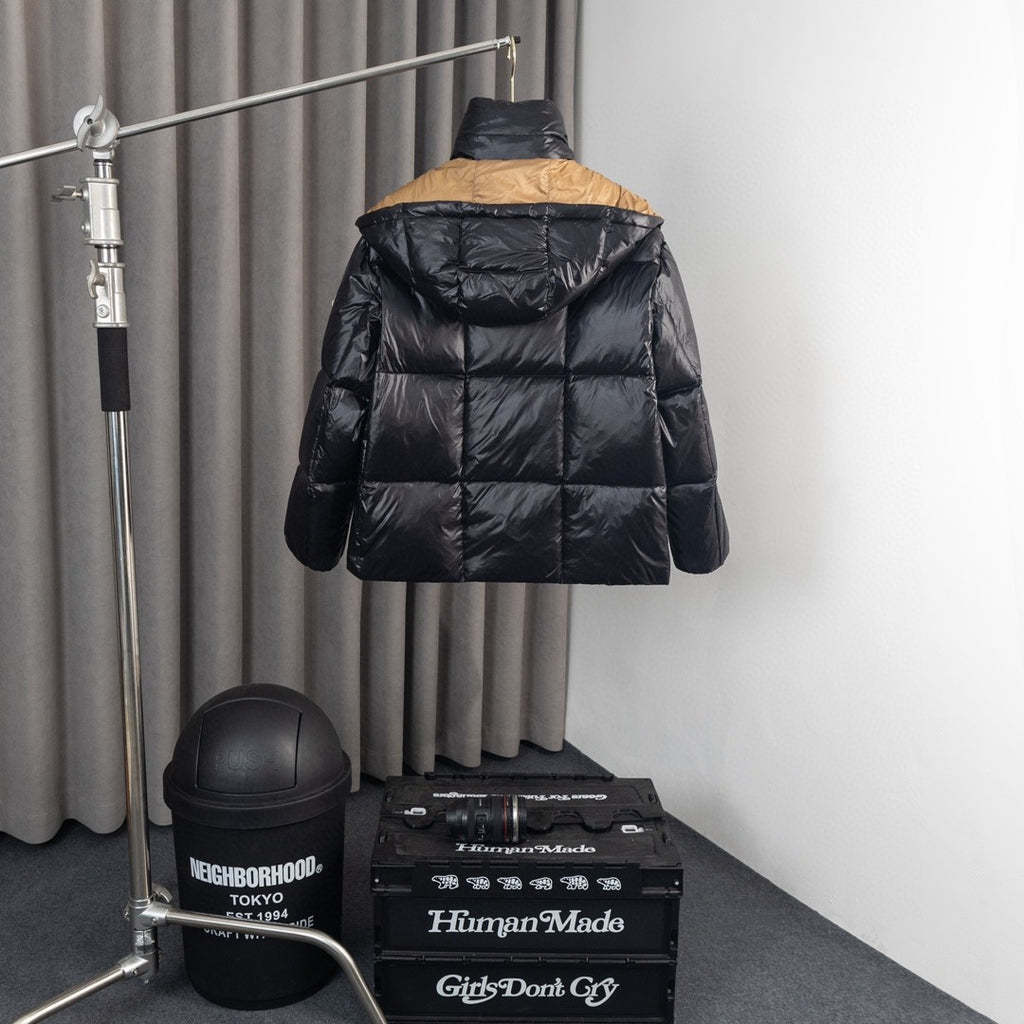 Moncler Parana Down Jacket – Black & Camel
