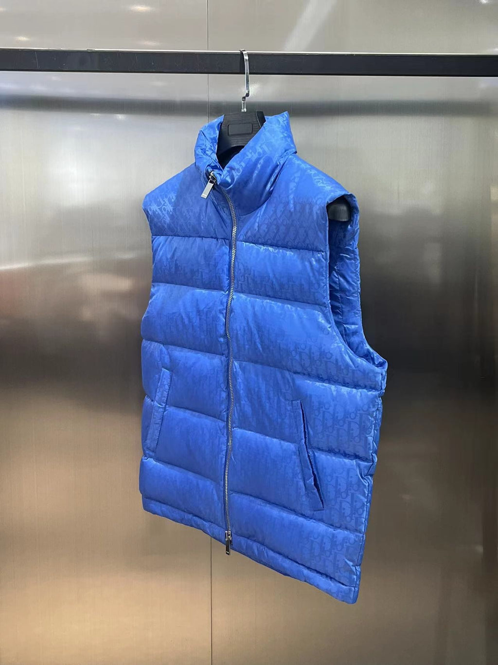 Dior Oblique Down Vest – Royal Blue