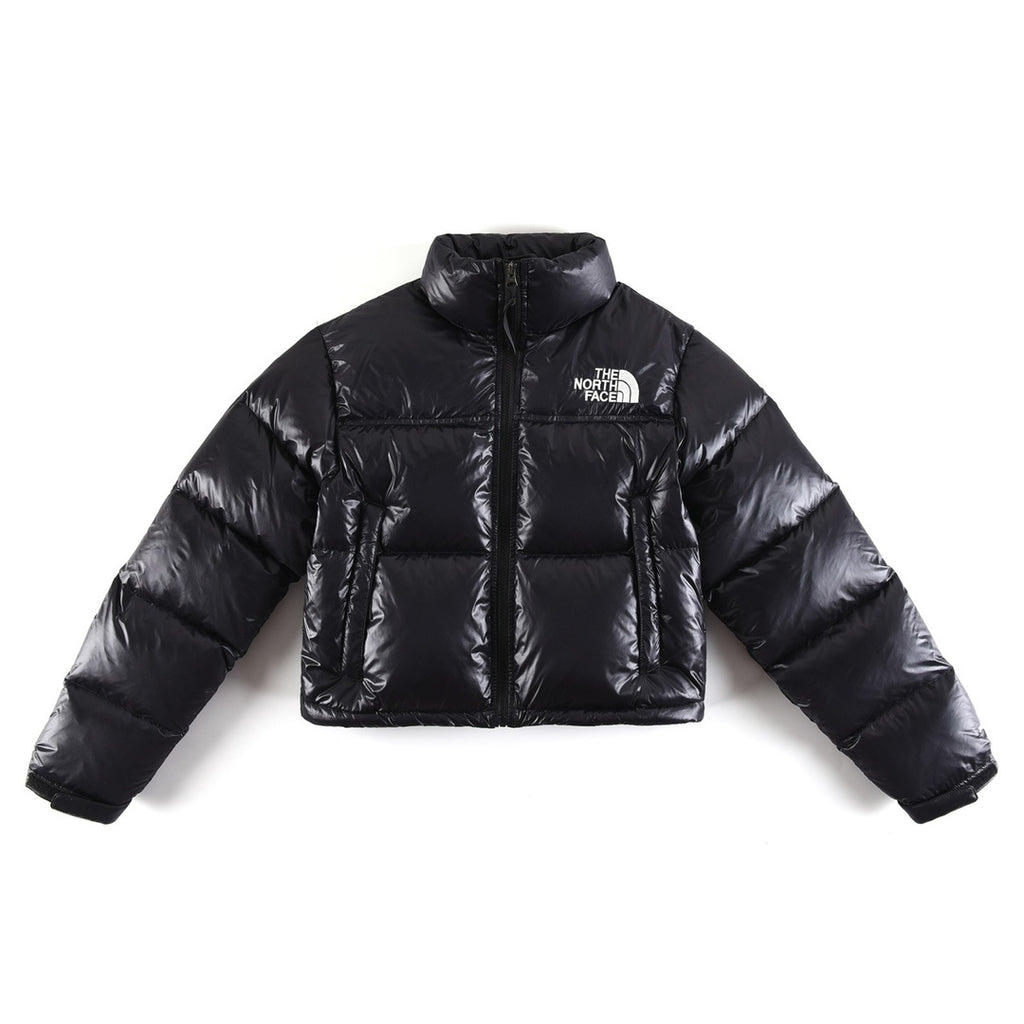 The North Face 1996 Retro Nuptse Cropped Jacket – Black