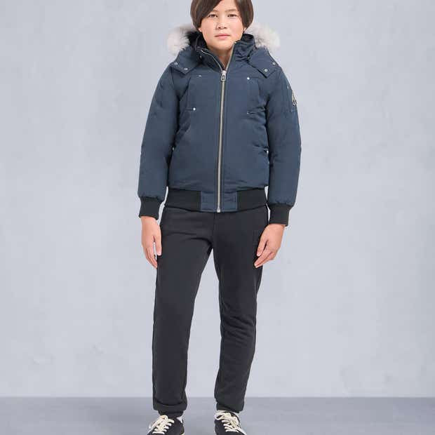 Moose Knuckles Original Shearling Bomber – Navy