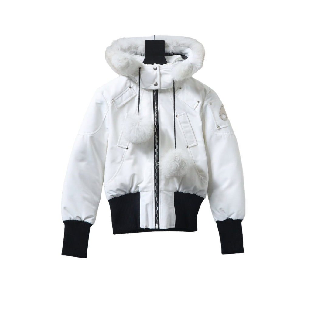 Moose Knuckles Original Debbie Bomber – White