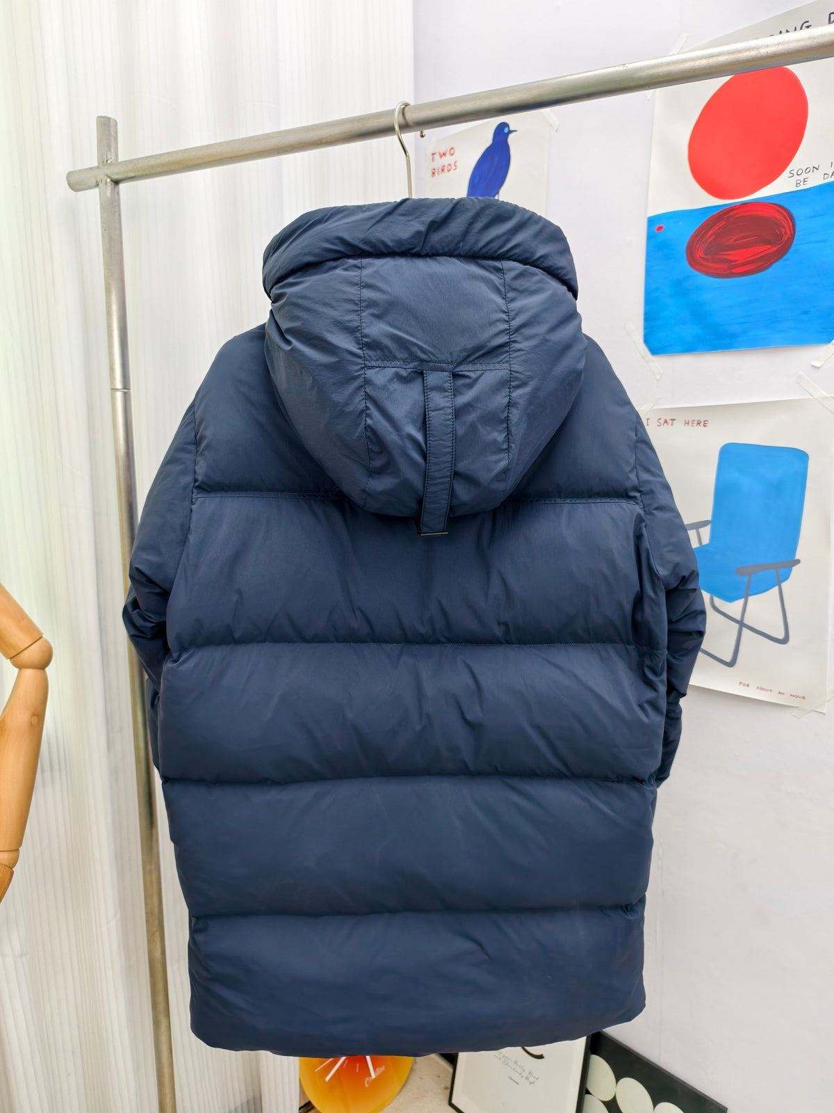 Canada Goose Lawrence Hooded Down Puffer Coat – Navy