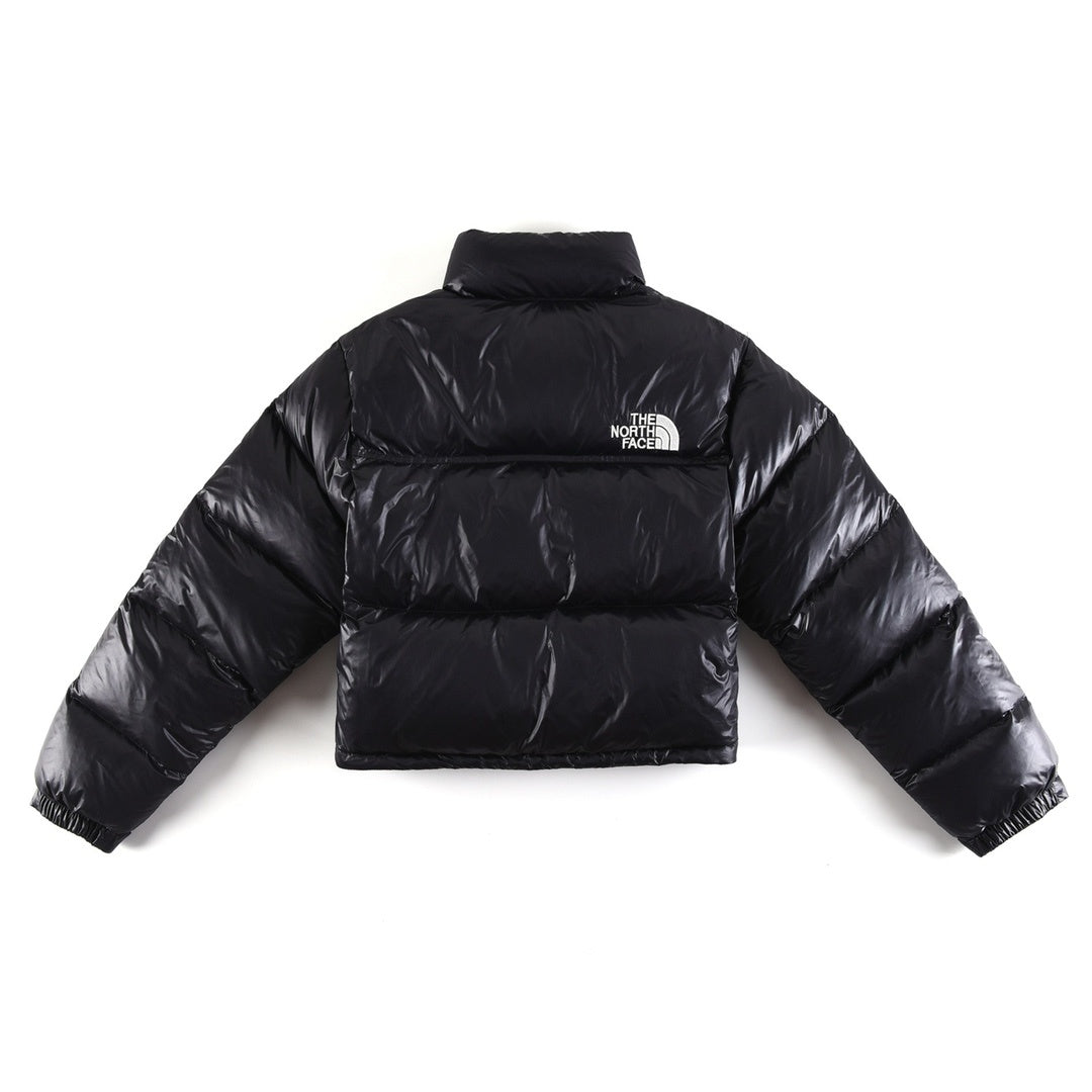 The North Face 1996 Retro Nuptse Cropped Jacket – Black