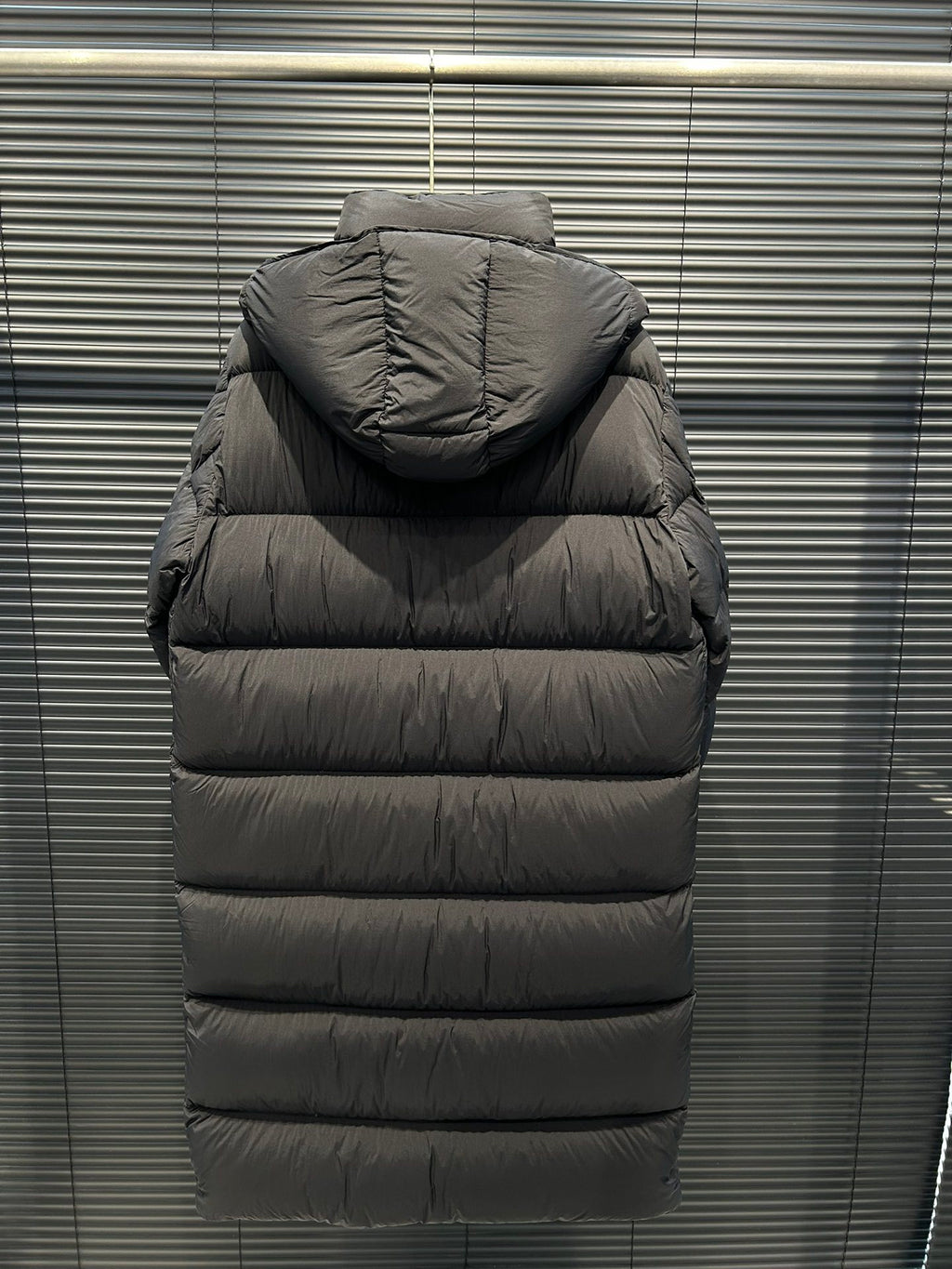 Moncler Maya Long Down Parka – Matte Black