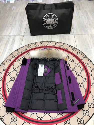 Canada Goose Kids' Expedition Parka – Purple