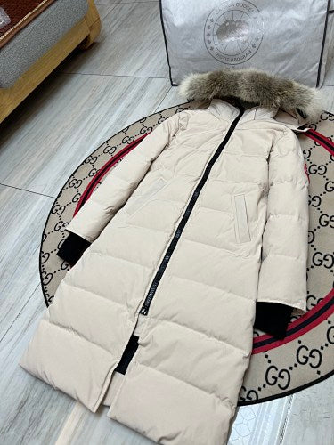 Canada Goose Women's Maxi Down Coat – Cream