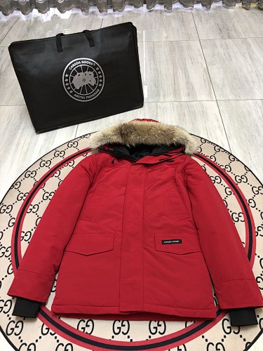 Canada Goose Down Parka – Red (Unisex)