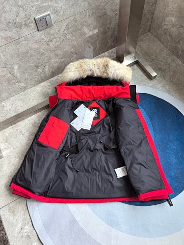 Canada Goose Down Parka – Red