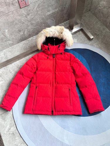 Canada Goose Down Parka – Red