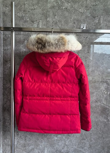 Canada Goose Down Parka – Red